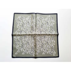 Платок шовковий Ermenegildo Zegna 40x40 см арт. 17547